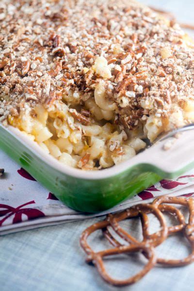Pretzel Crusted Mac And Cheese Healthy Delicious
