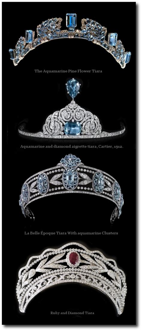 Pin By Nikole On Royalty Royal Jewelry Tiara Aquamarine Jewelry