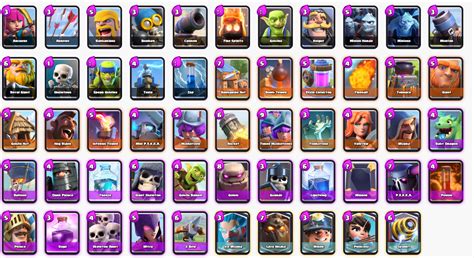 Clash Royale All Cards Images - All Clash Royale Troops/Cards | Clash royale, Cards, Photo wall