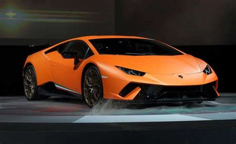 A New Higher Performance Huracan Is Enlivened By A 52 Liter V12 Engine