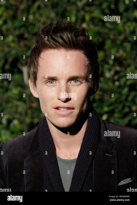 Eddie Redmayne Arrive At The Lovegold Golden Globe Party On January 12