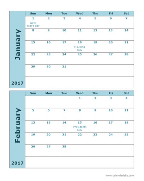 Printable 2 Month Calendar Printable Word Searches