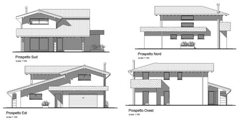 Bungalow Drawing In Dwg File Cadbull