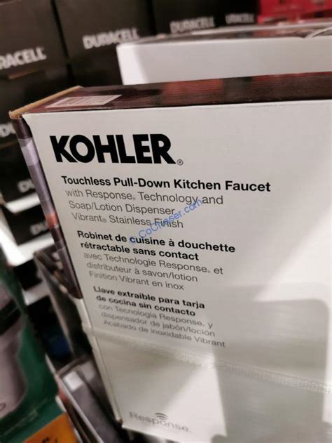 The feature that makes this faucet. Costco-1600204-Kohler-Transitional-Touchless-Kitchen ...