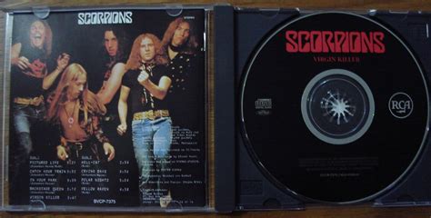 Cd Scorpions Virgin Killer Japonês C Obi Capa Original R 35000