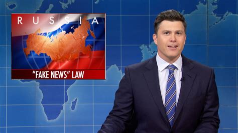 Watch Saturday Night Live Highlight Weekend Update Russias Fake News