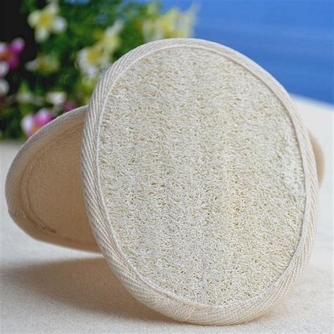 Soft Exfoliating Loofah Natural Body Back Sponge Strap Handle Best Shower Accessories Massage