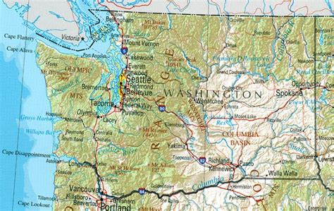 Washington Reference Map