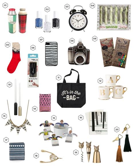 Finding thoughtful, inexpensive gifts for stocking stuffers, friends, neighbors, and family can be hard, especially around the holiday season. Gift Guide: 20 Gifts for Him & Her under $20 - A Beautiful ...