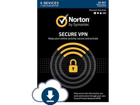 Norton Secure Vpn 5 Devices12 Month Digital Key