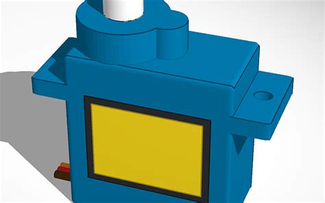 3d Design Servomotor Sg90 Tinkercad