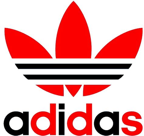 The image can be easily used for any free creative project. Simple Adidas Logo Png Transparent Background Of The - Red ...