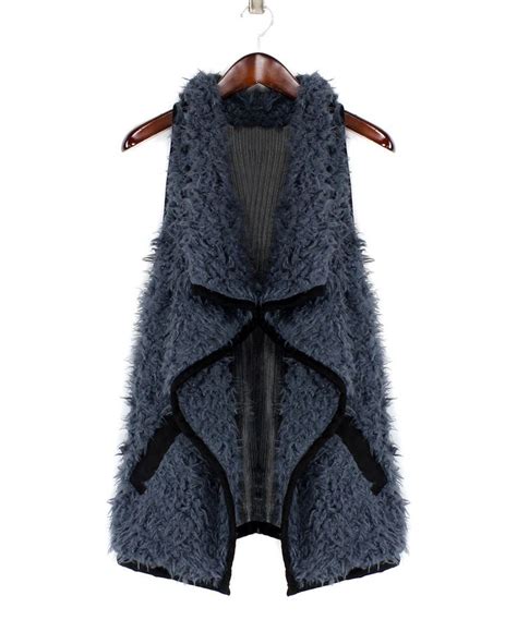 Look At This Rq Gray Faux Fur Vest On Zulily Today Women Faux Fur