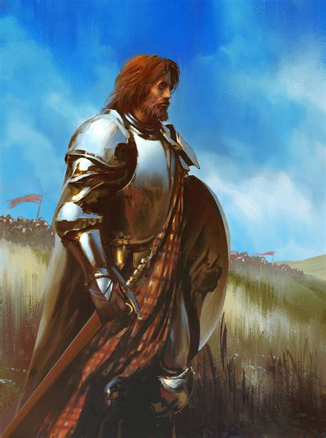 Scottish Knight By Ortizfreelance On Deviantart