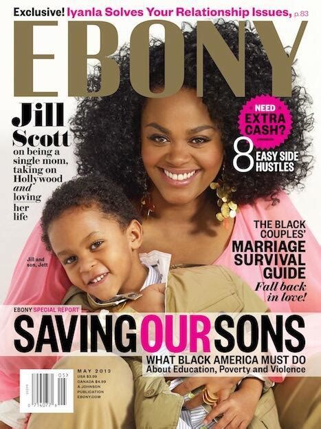 Jill Scott And Son Cover Ebony Magazine Entertainment Rundown