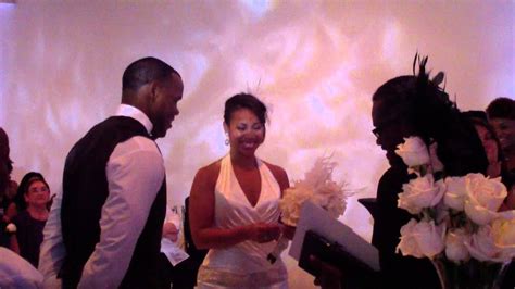 Freddie And Tamika Harrison Wedding Ceremony 83113 Youtube
