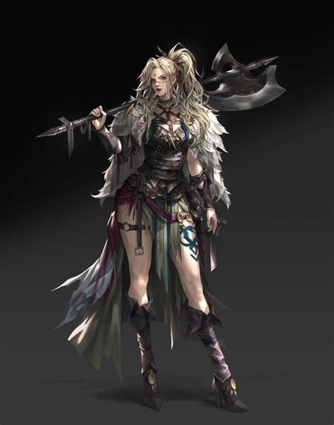 Artstation Viking Shumolly Viking Character Female Character