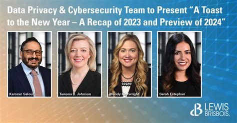 Data Privacy And Cybersecurity Team To Present A Toast To The New Year