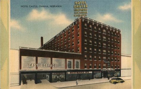 Hotel Castle Omaha Ne Postcard