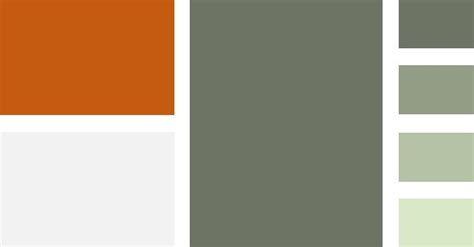 Colour Scheme For Bedroom Burnt Orange Olivedark Sage Lighter