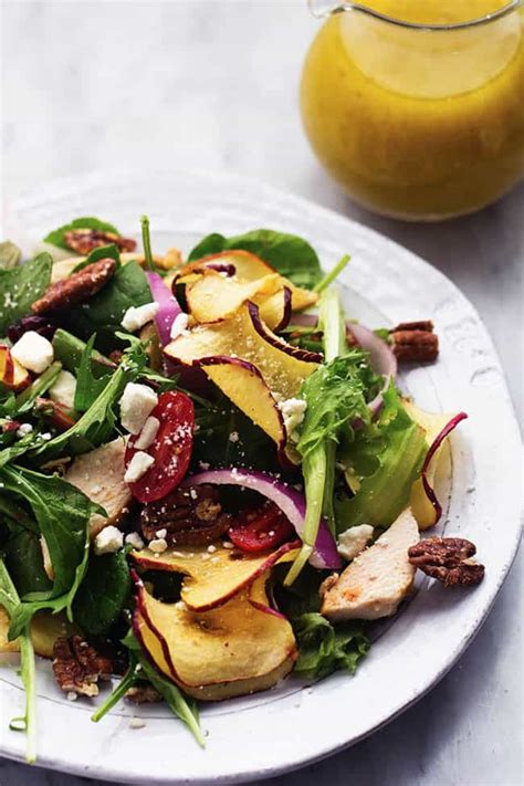 The best salads are all about bringing different elements the ingredients for the panera fuji apple salad are as follows: Fuji Apple Chicken Salad (Panera Bread Copycat) | The ...