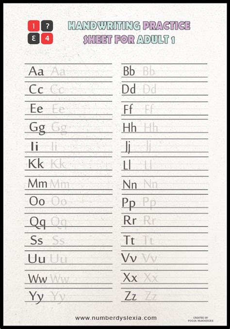 50 Cursive Writing Worksheets Alphabet Letters Sentences