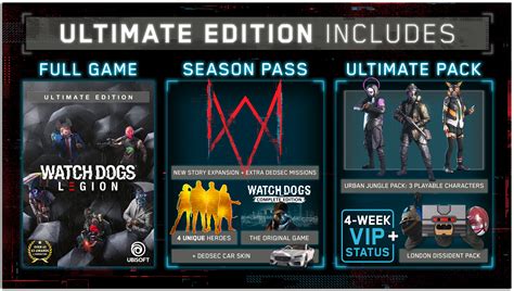 Usa H 3 Month Xbox Game Pass Watch Dogs Legion Ultimate Edition W