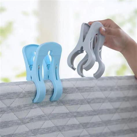 Big Creative Color Clips Beach Towel Clamp To Prevent The Wind Clamp Clothes Pegs Drying Racks
