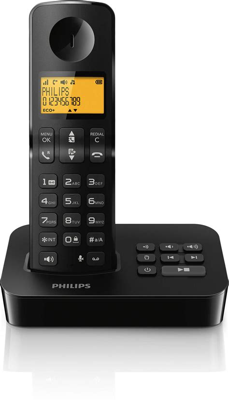 Cordless Phone With Answering Machine D2151b22 Philips