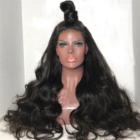 New Arrival Loose Wavy Full Lace Wig Wholesale Cheap High Pony Tail