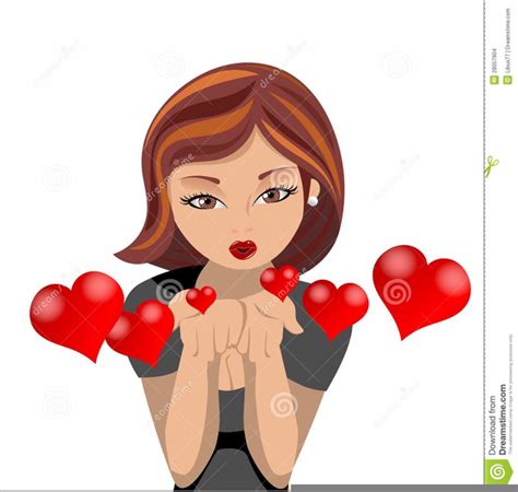Animated Blowing A Kiss Clipart Free Images At Vector