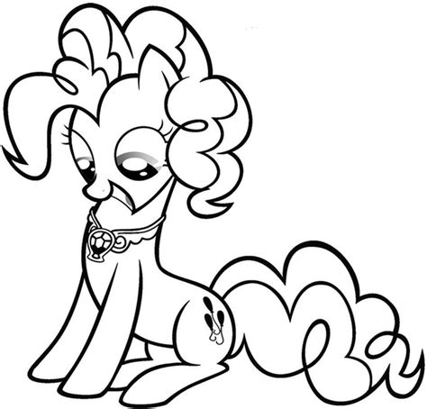 The free printable my little pony coloring pages online will teach your child the value of friendship, while keeping them entertained for a long time. Pinkie Pie pony coloring pages for girls to print for free ...