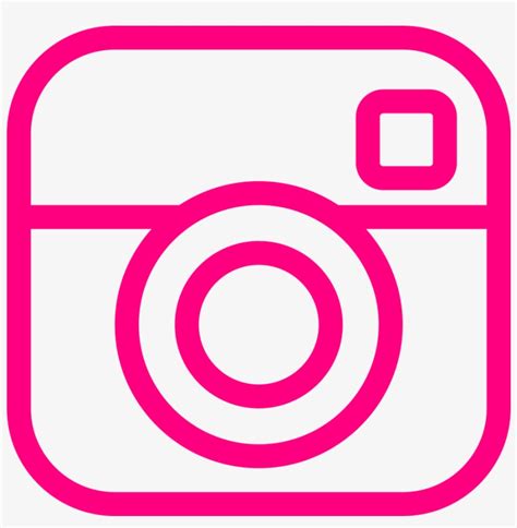 Instagram Icon Logo Pink Instagram Icons Logo Icons Pinkicons Png My
