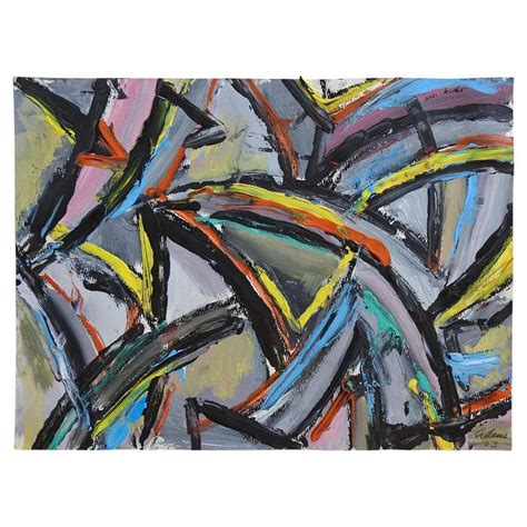 Monumental Abstract Expressionist Painting For Sale At 1stdibs