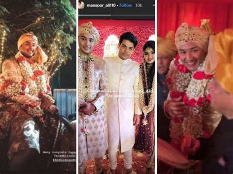 Anam Asad Wedding Azharuddins Son Asad Weds Sania Mirzas Sister In A
