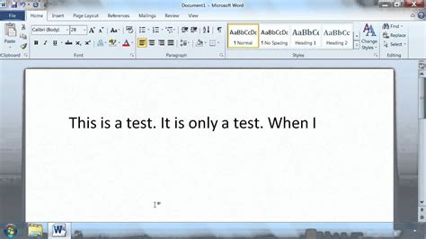 Microsoft Word 2010 Tutorial Exercises Myinsa