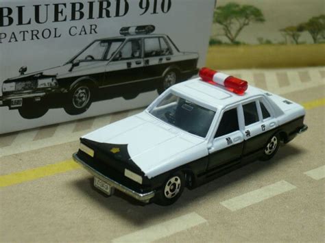 Nissan Bluebird 910 Turbo Japan Patrol Police Car Tomica Tomy Takara 1 64 Ebay