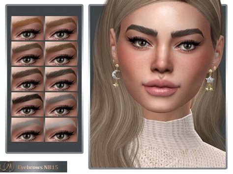 Eyebrows Nb15 At Msq Sims Sims 4 Updates