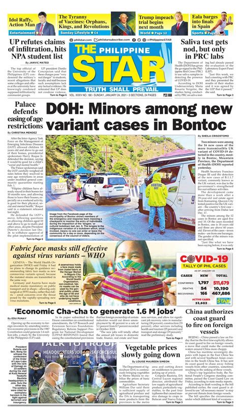 the philippine star november 06 2020 newspaper