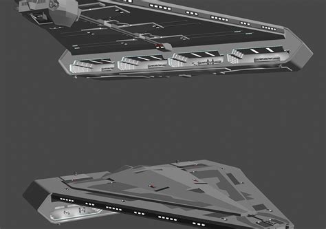Quasar Fire Cruiser Carrier Star Wars Cgtrader