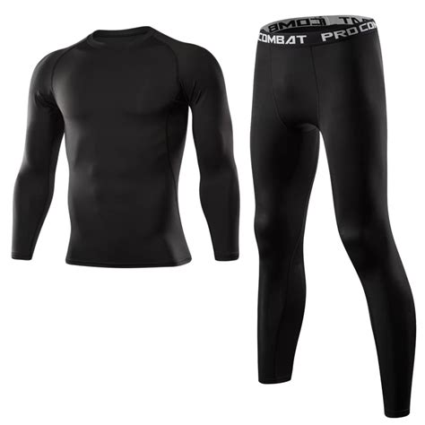 men clothing sportswear gym fitness compression suits running set sport outdoor jogging quick