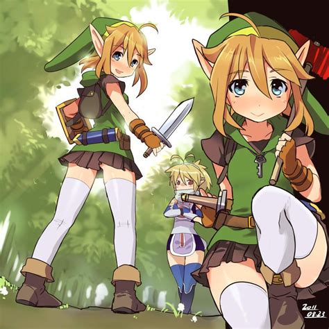 Female Link Rule 63 Legend Of Zelda Rule 63 Character Creation