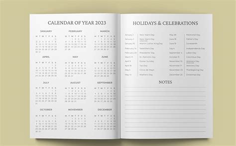 Monthly Planner 2023 2024 24 Months Calendar Jan 2023