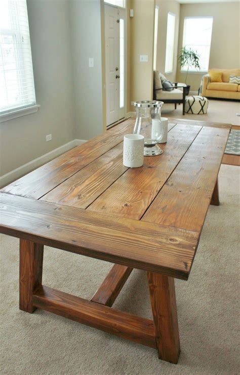 20 Diy Dining Room Table Plans