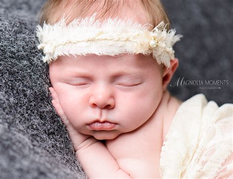 Sweet Baby Girls Newborn Portraits Chester County Magnolia Moments