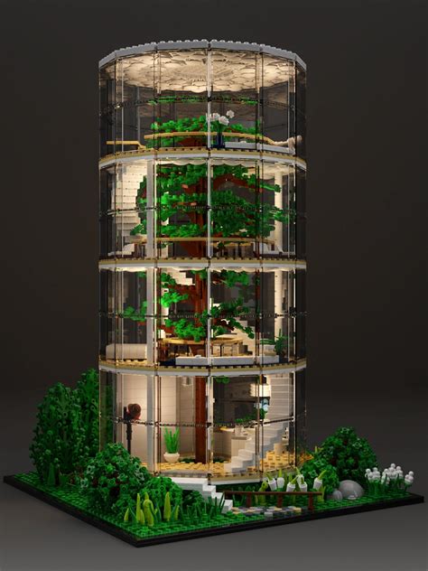 Flickrp2izx8rq Tree In The House A Modern Tree House