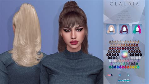 Now Available At Simsdom 😊 Sims Hair Sims 4 Sims