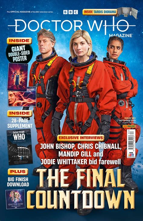 Doctor Who Magazine 583 The Gallifreyan Newsroom
