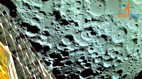 Watch Chandrayaan 3 Shares First Ever Images After Entering Moons