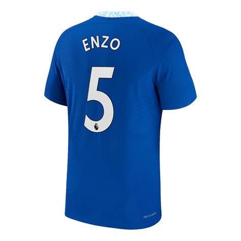 Chelsea Enzo 5 Home Jersey Authentic 202223 Goaljerseys